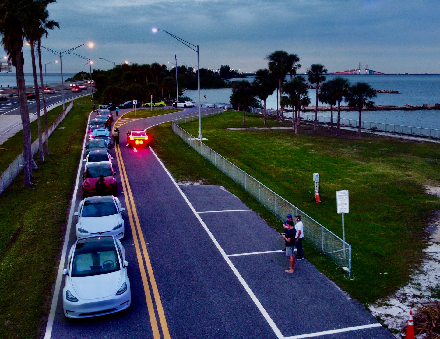 Tesla Rally: Key West 07.12.25 + Kokomo Light Show