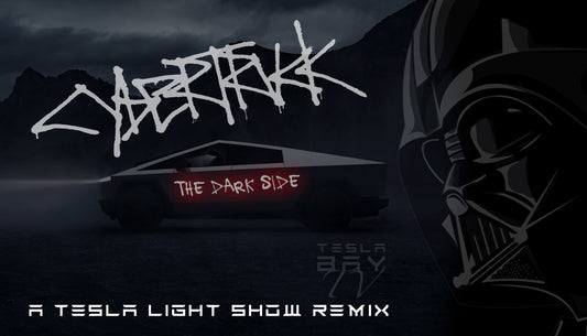 Tesla Light Show USB Star Wars 'The Dark Side' + Extra Shows!